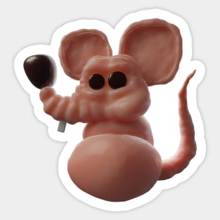 Fat Rat Sticker